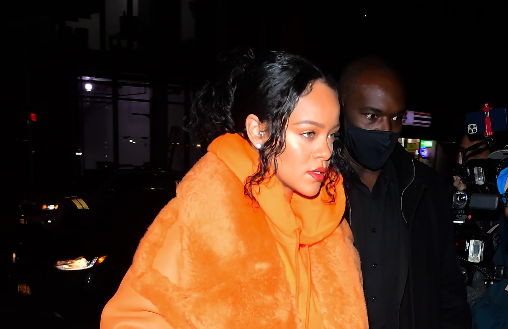 Rihanna completely takes over New York City in these striking outfits