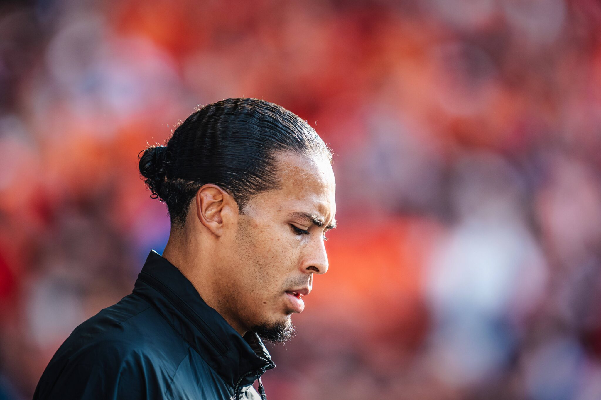 Virgil van Dijk Slick Back Bun