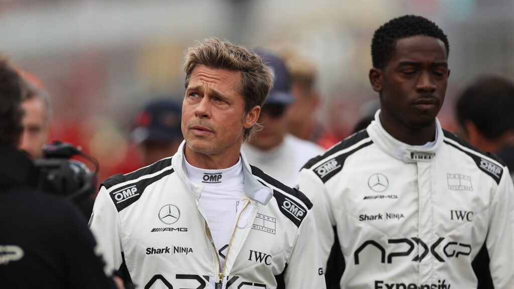 Brad Pitt F1